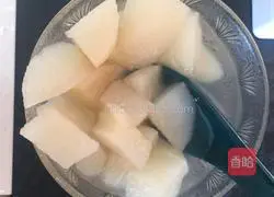 Illustration of how to make rock sugar snow pear (super simple and low-end version) 5