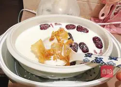 Illustration of how to make fish maw stewed with milk and red dates 5