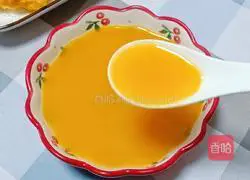 Illustration of how to make apple, carrot and millet paste 11