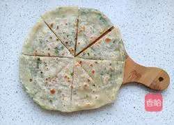 Illustration of how to make chive pancakes 12