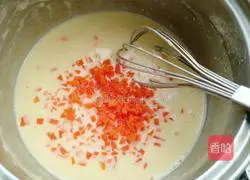 Illustration of how to make carrot egg rolls 13
