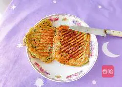 Black Sesame Taro Illustration of making pancakes 13