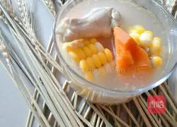 Corn, Carrot and Chicken Leg Soup Recipe Illustration 8