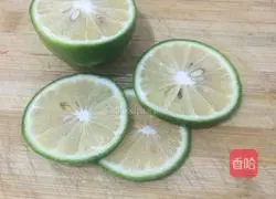 Illustration of how to make watermelon and lime drink 2