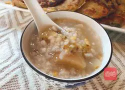 Illustration of how to make broccoli vermicelli pancakes 18