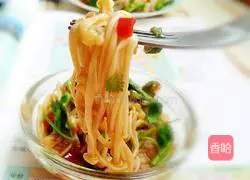 Illustration of how to make cold enoki mushrooms 8