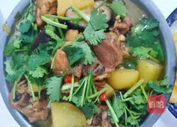 Illustration of how to make braised chicken 6