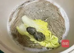 Illustration of how to make soba noodles in clear soup 4