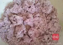 Illustration of how to make purple sweet potato buns 2