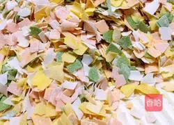 Illustration of how to make vegetable noodles for babies over 8 months old 7