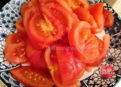 Tomato Enoki Mushroom and Egg Drop Soup Illustration 3