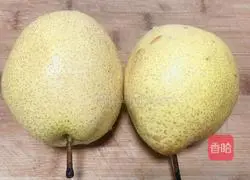 Illustration of how to make snow pear stewed with rock sugar 1