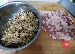 Illustration of how to make Dried Bamboo Bamboo Buns 6