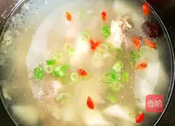 Yam spine soup Illustration of practice 18