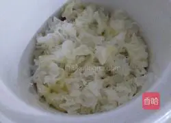 Illustration of Tremella Mung Bean Soup 2 