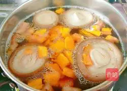 Illustration of making mushrooms and papaya 10