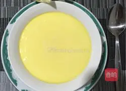 Illustration of how to make egg custard 6