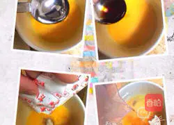Illustration of how to make Japanese egg custard 3