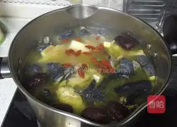 Yam black chicken soup recipe 9