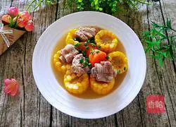 Corn, Carrot and Spare Ribs Soup Recipe Illustration 7