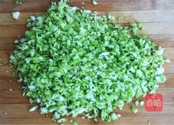 Illustration of how to make meat buns with tea tree mushroom sauce 1