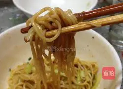 Illustration of how to make Sichuan cold noodles 7