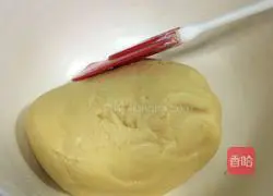 Illustration of how to make peach biscuits 7