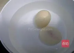 Illustration of how to make noodles with scallion oil and boiled eggs 10