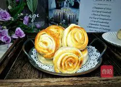 Illustration of making fried dough rolls 14