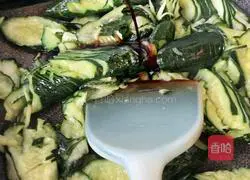Snake skin cucumber recipe 9