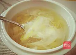 Illustration of how to make the epiphyllum soup 5