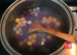 Coconut Milk Nectar Ball Soup Recipe Illustration 17