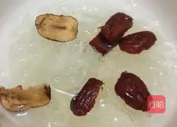 Milk red date bird's nest recipe 1