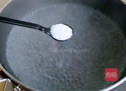 Spinach, tofu and vermicelli soup recipe 1