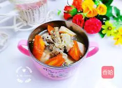 Illustration of how to make pork ribs and lotus root soup 10