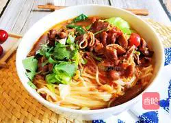 Illustration of how to make fat sausage noodles 1