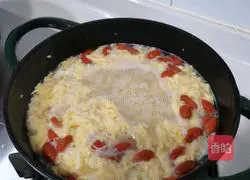 Illustration of how to make sweet rice wine and egg soup 7