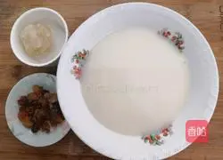 Coconut milk peach gum recipe 1