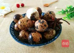 Illustration of how to make spiced quail eggs 13