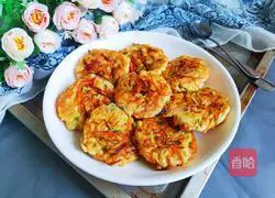 Vegetable Chicken Pancakes (Low Calorie and Fat Reduction) Illustration 12