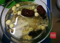 Coconut Silky Chicken and Barley Soup Recipe Illustration 2