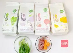 Complementary food for babies over 1 week old: Beef colorful pimple soup recipe 1