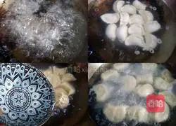 Illustration of how to make carrot, mushroom and meat dumplings 14