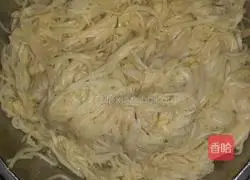 Illustration of how to make enoki mushrooms for lazy people 8