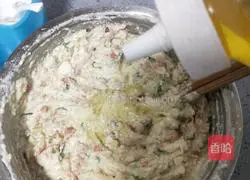 Illustration of how to make tofu and mixed vegetable cakes 14