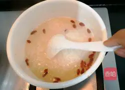 The sweet glutinous rice and egg drop soup Practice illustration 9