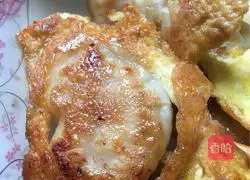 Illustration of how to make poached egg dumplings 14