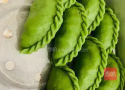 Illustration of how to make Qingming Bao 12