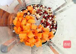 Illustration of how to make red bean, barley, carrot and nutritious lake 3