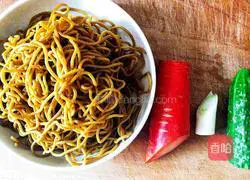 Illustration of how to make cold glutinous rice 1